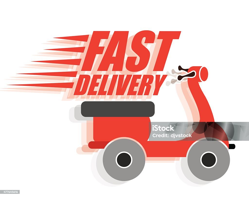 Delivery design. Delivery design over white background, vector illustration. 2015 stock vector
