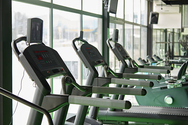 istock fitness  treadmills 477646060