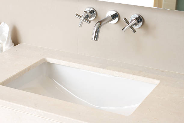 istock Hand wash basin with faucet 477648332