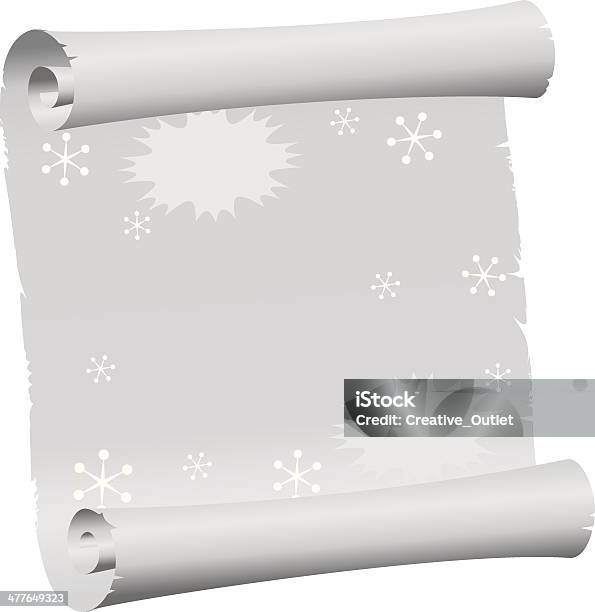 Papier Scroll Stock Vektor Art und mehr Bilder von Freisteller – Neutraler Hintergrund - Freisteller – Neutraler Hintergrund, Getönt, Illustration