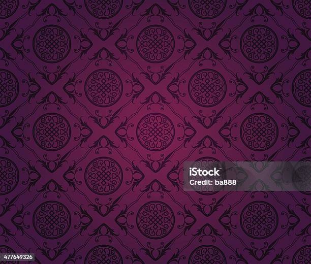 Wallpaper Background Texture Asian Vector Stock Illustration - Download Image Now - 2015, Asian and Indian Ethnicities, Beauty