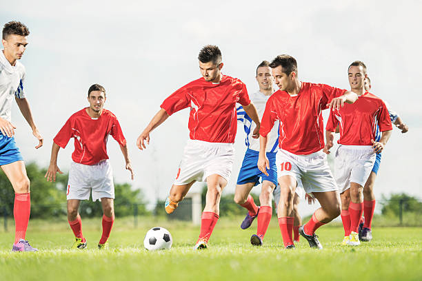 istock Soccer players in action. 477653003