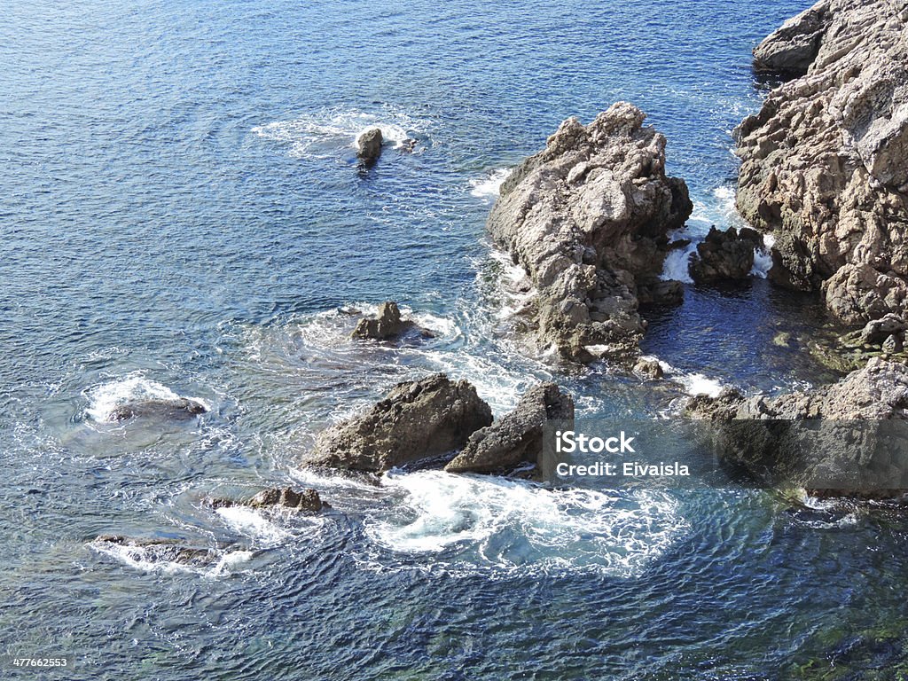 Mar rochas - Foto de stock de Arrebentação royalty-free
