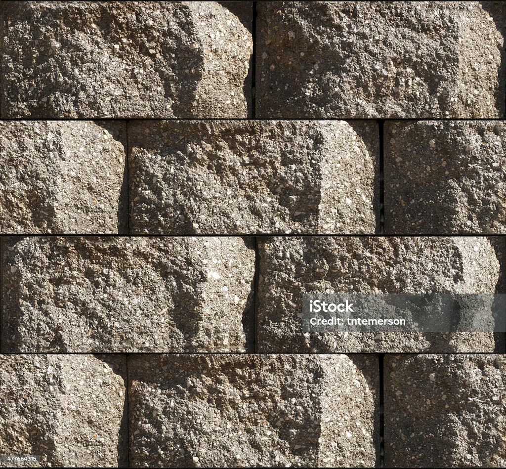 Seamless sfondo piastrelle Cinderblock - Foto stock royalty-free di A forma di blocco