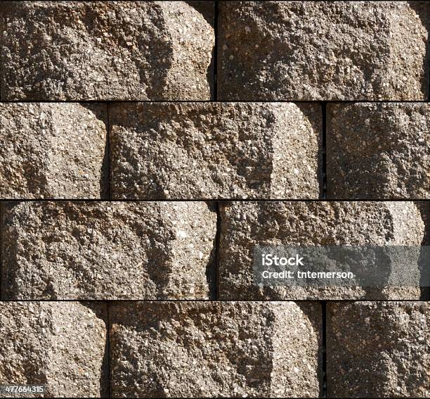 Seamless Sfondo Piastrelle Cinderblock - Fotografie stock e altre immagini di A forma di blocco - A forma di blocco, Architettura, Blocco di cemento