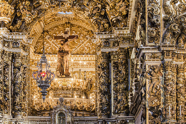 catedral em salvador - religion christianity bell tower catholicism imagens e fotografias de stock