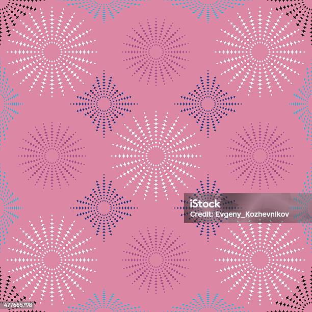 Fabric Or Vintage Wallpaper Texture Seamless Tile Background Stock Illustration - Download Image Now