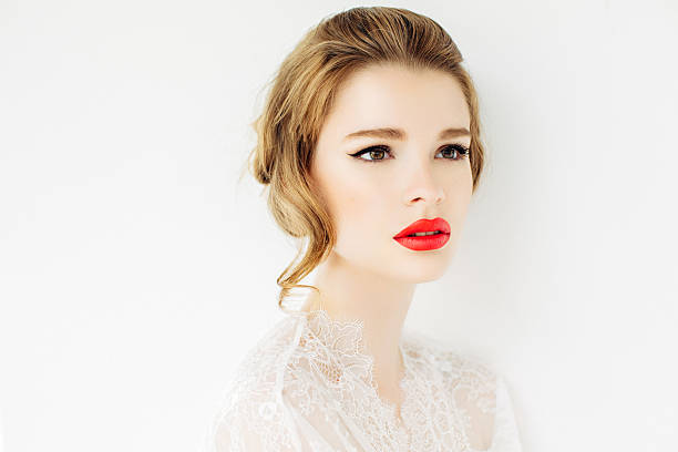 istock Beautiful woman with make up 477666546