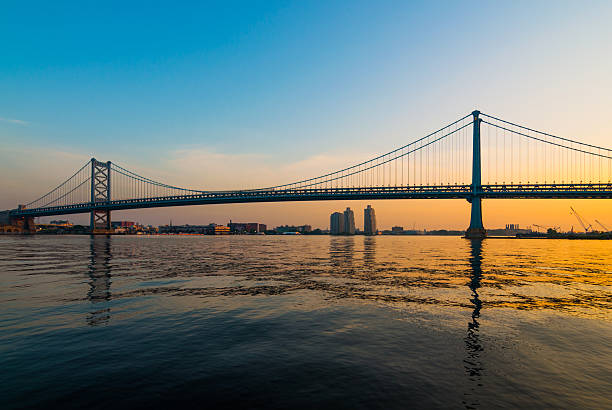 istock The Ben Franklin Bridge at Dawn 477670300