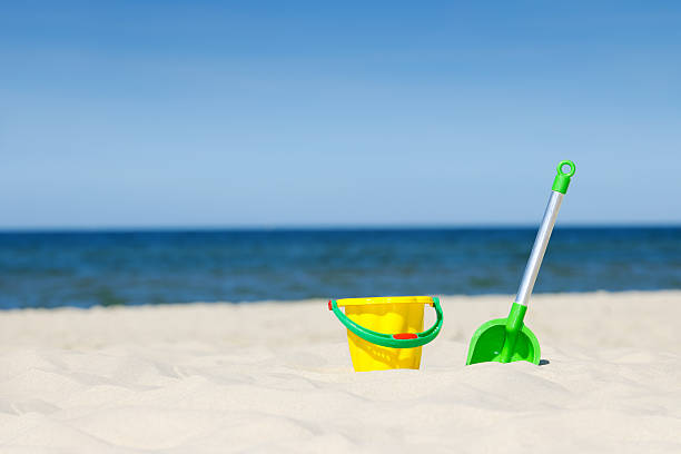 istock Toys on the beach 477671991