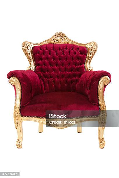 Photo libre de droit de Luxueux Fauteuil banque d'images et plus d'images libres de droit de Monarchie - Monarchie, Chaise, Fauteuil