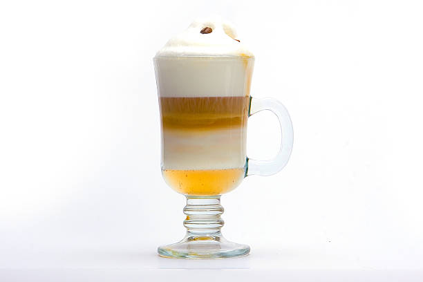 istock Cold alcoholic cocktail on the white background 477676539