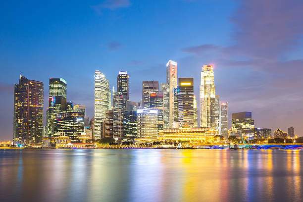 istock Singapore city dusk 477676553