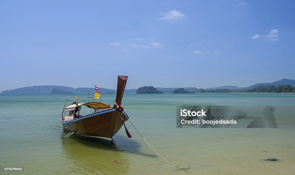 Barco de madeira no Mar - Royalty-free Ao Ar Livre Foto de stock