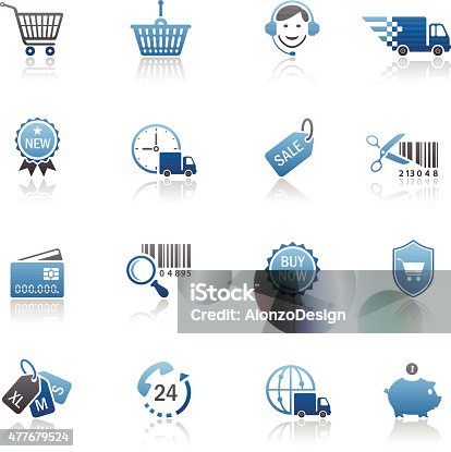 istock E-commerce Icon Set 477679524