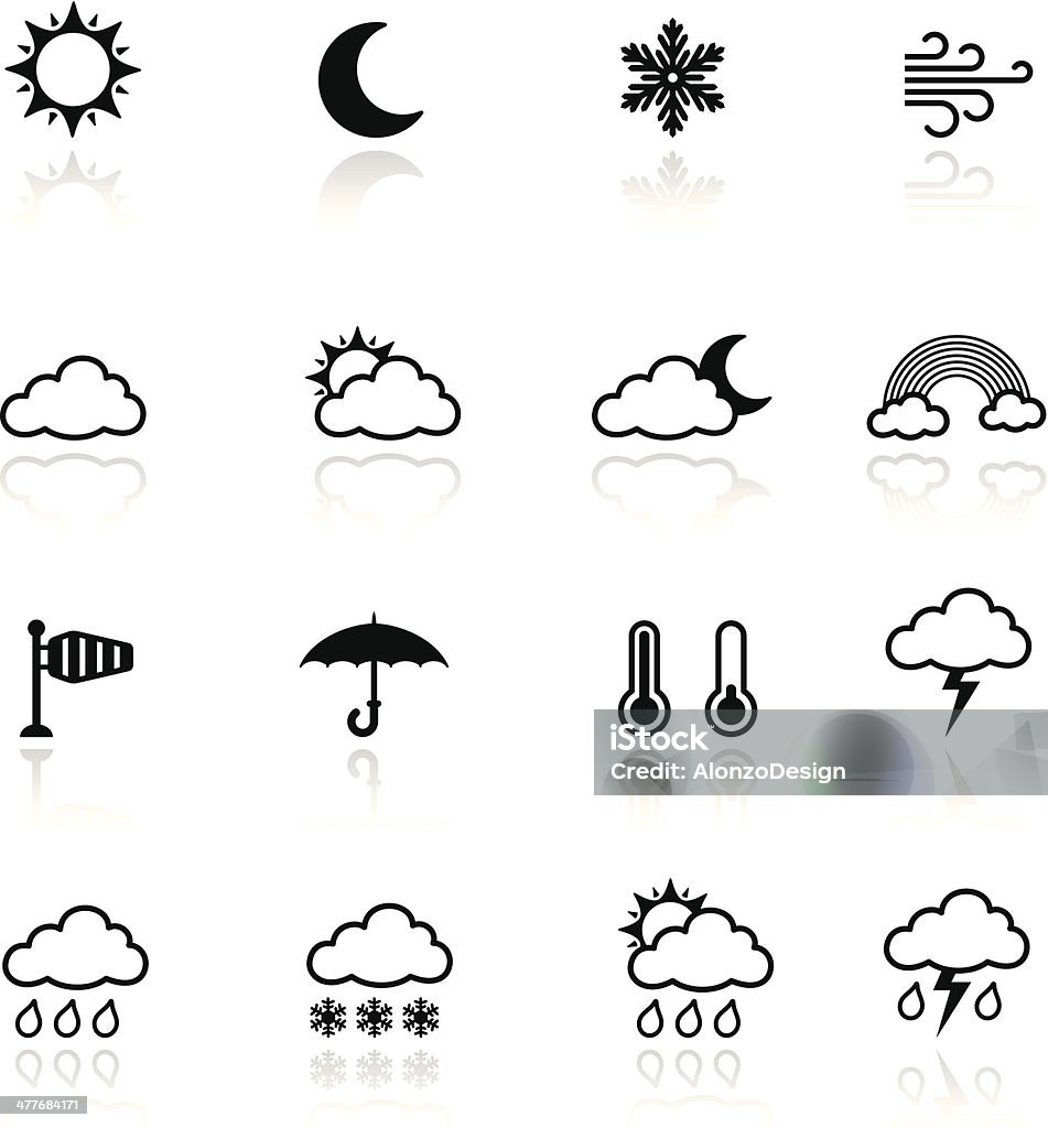 天気アイコンを設定します。 - アイコンのロイヤリティフリーベクトルアート