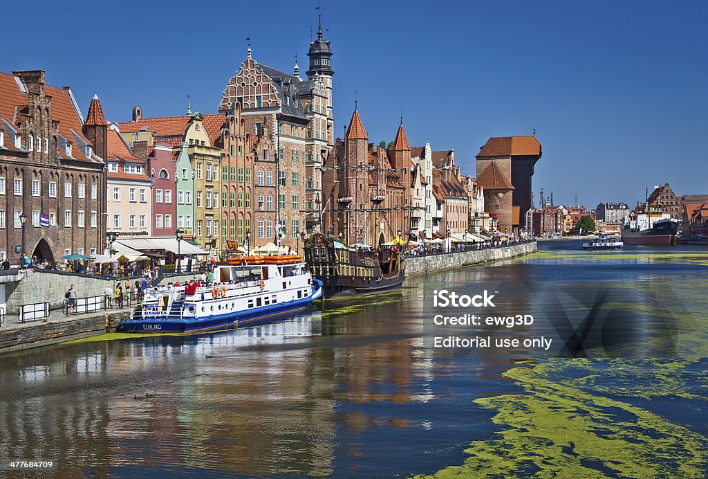 La vieille ville de Gdansk, Pologne - Photo de Gdansk libre de droits