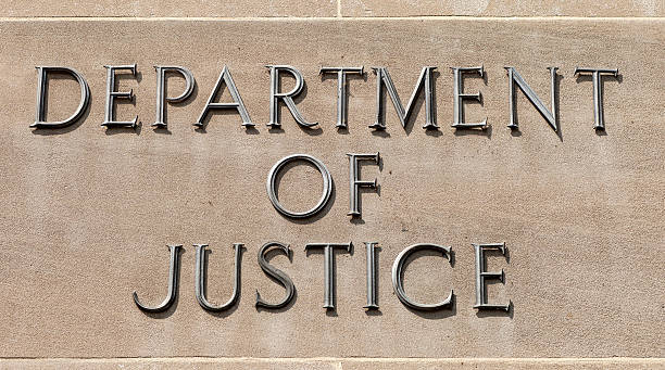 istock Department Of Justice In Washington DC 477685196