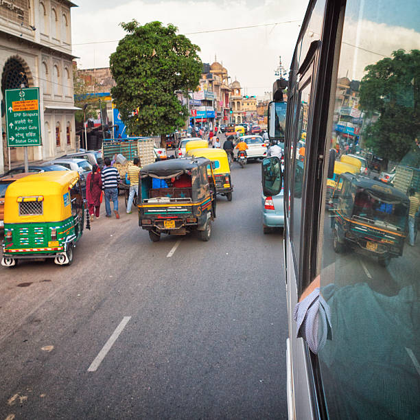 istock Busy Street in Jaipur, India. 477686008