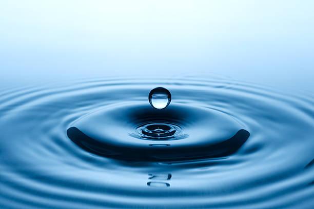istock Close-up - Falling drop of water 477686575