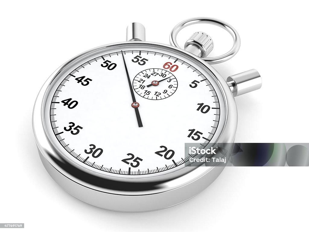 Stopwatch Stopwach isolated on white background Stopwatch Stock Photo