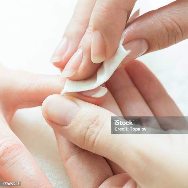 Manicure Stock Photo - Download Image Now - Adult, Applying, Beautician