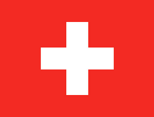 illustrations, cliparts, dessins animés et icônes de drapeau suisse - helvetia