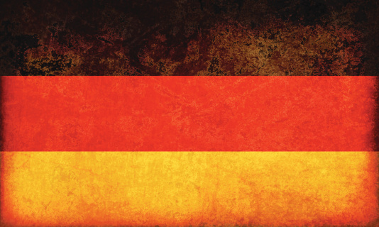 Grunge Vector illustration of Germany flag.