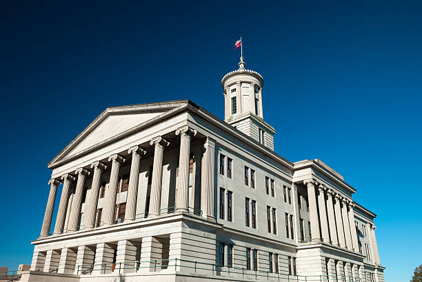 istock Tennessee State Capitol, wide angle, closeup view 477694738