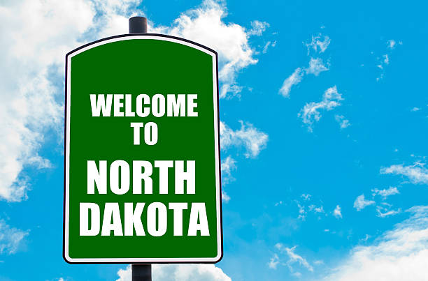 istock Welcome to NORTH DAKOTA 477695692
