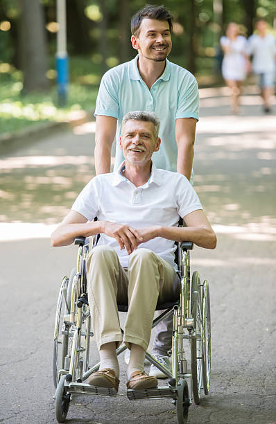 istock Old man at hospital 477696488