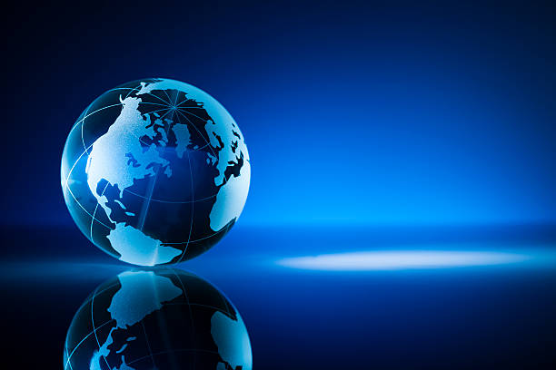 istock Glass World Globe - Earth Backgrounds Global 477698565