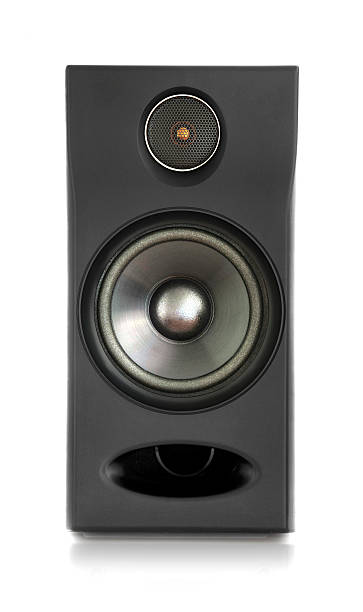 istock two way bass reflex loudspeaker on white 477698823