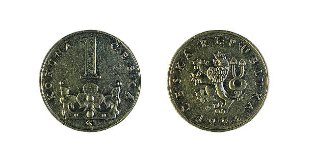 istock Coin Czech Koruna, 1993 477699942