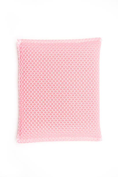 istock Sponges for dishwashing on white background 477703300