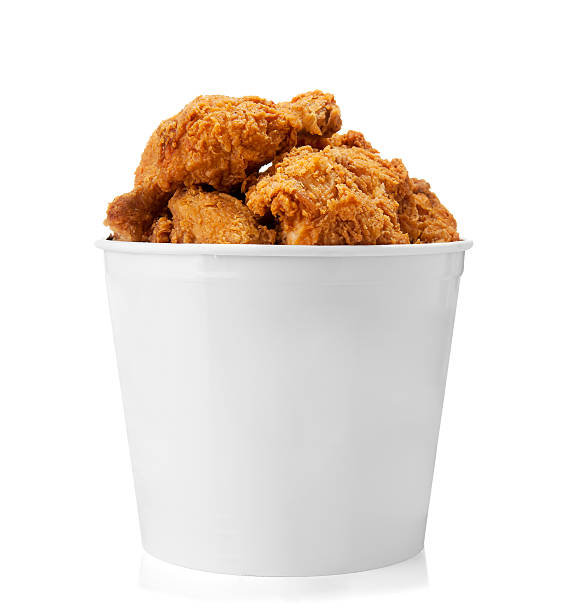 Bucket of Chicken Bucket of fried chicken.  Please see my portfolio for  other food and drink images. bucket photos stock pictures, royalty-free photos & images
