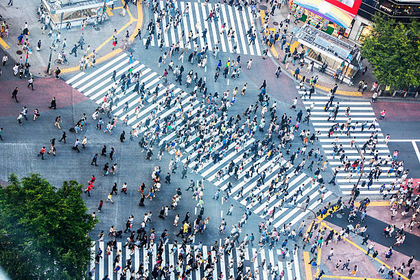 istock Shibuya Crossing Aerial 477707804