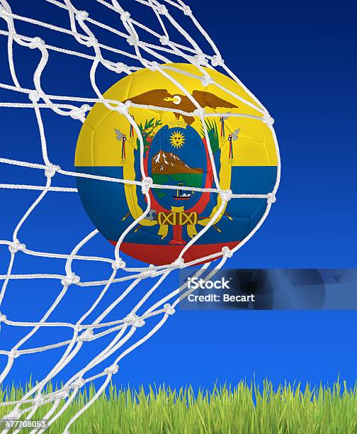 Goal For Ecuador Stock Photo - Download Image Now - Ecuador, Ecuadorean Flag, Flag