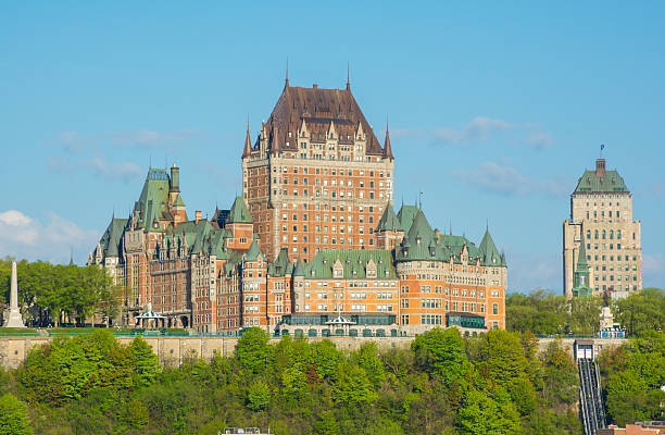 istock Chateau Frontenac a historic hotel in Quebec city, Canada 477710482