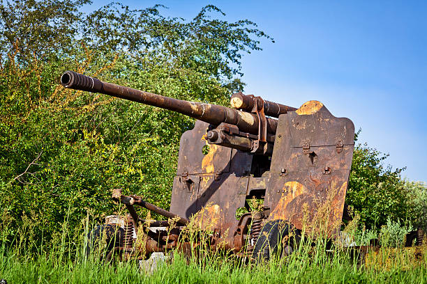 istock World War II  85 mm anti-aircraft cannon 477711319