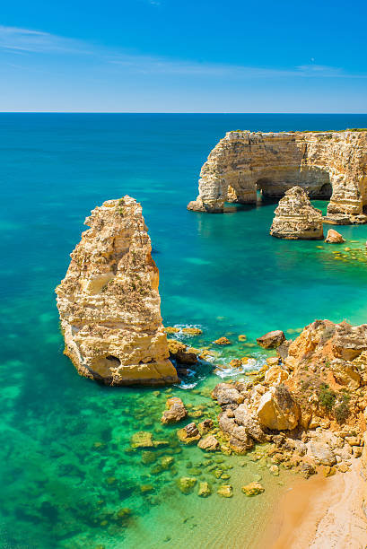 istock Beautiful Beach in Algarve, Portugal 477714372