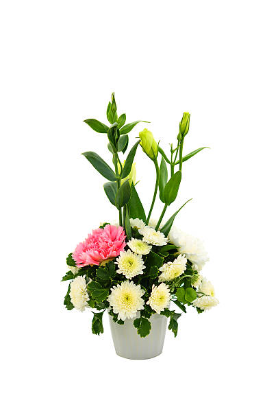 istock Bouquet of flowers isolated on white background. 477714804