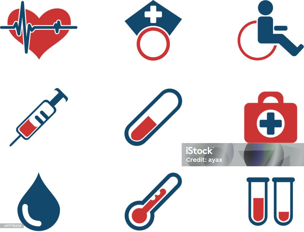 medical symbol - Lizenzfrei Fleck Vektorgrafik