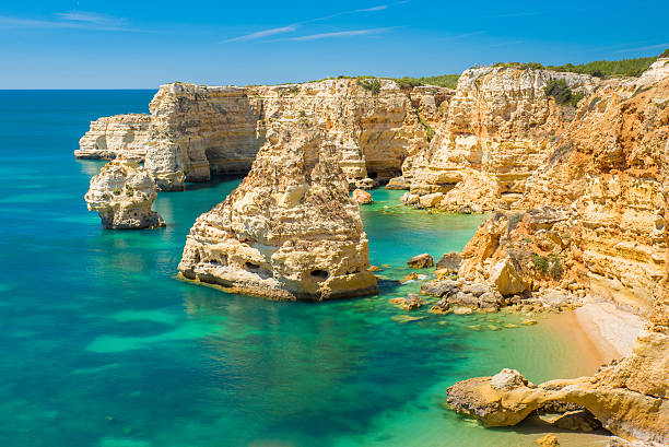istock Beautiful Beach in Algarve, Portugal 477715440