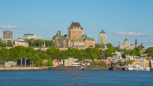 istock Skyline of Quebec city, Canada including Chateau Frontenac 477717878