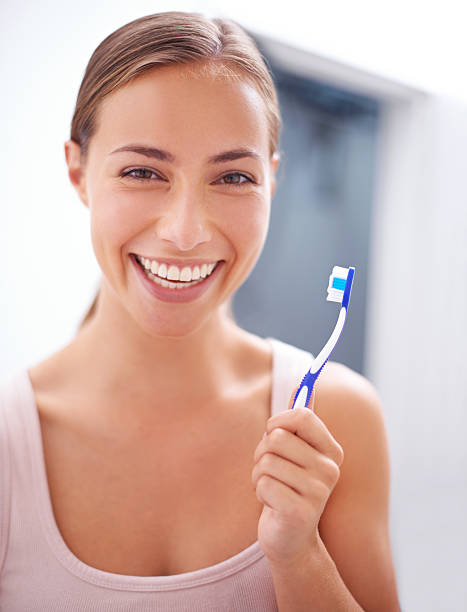 istock Dental care is important to her 477719923
