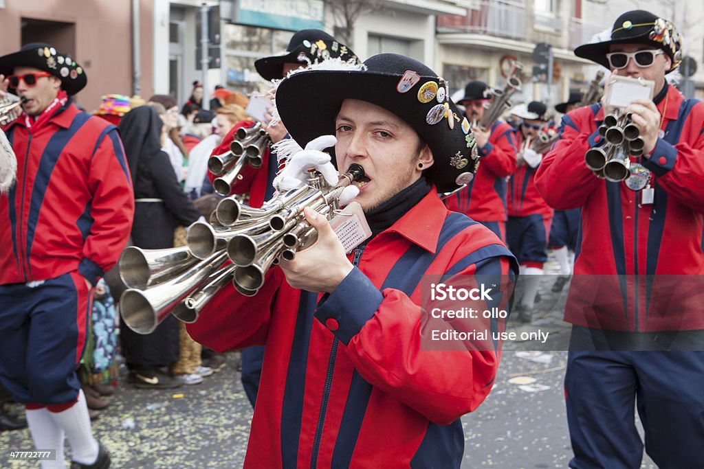 Rose segunda Carnaval de Mainz de 2014 - Royalty-free Alemanha Foto de stock