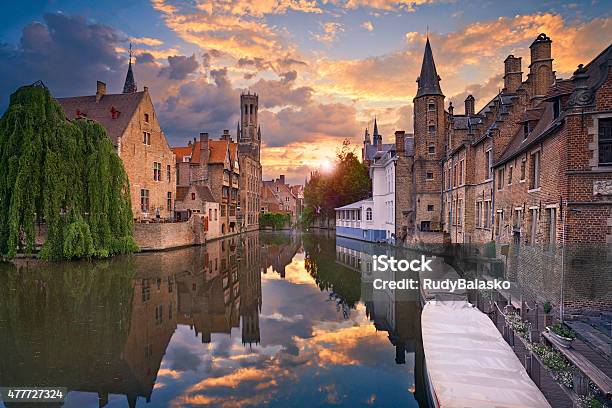 Bruges Stock Photo - Download Image Now - Bruges, Belgium, Castle