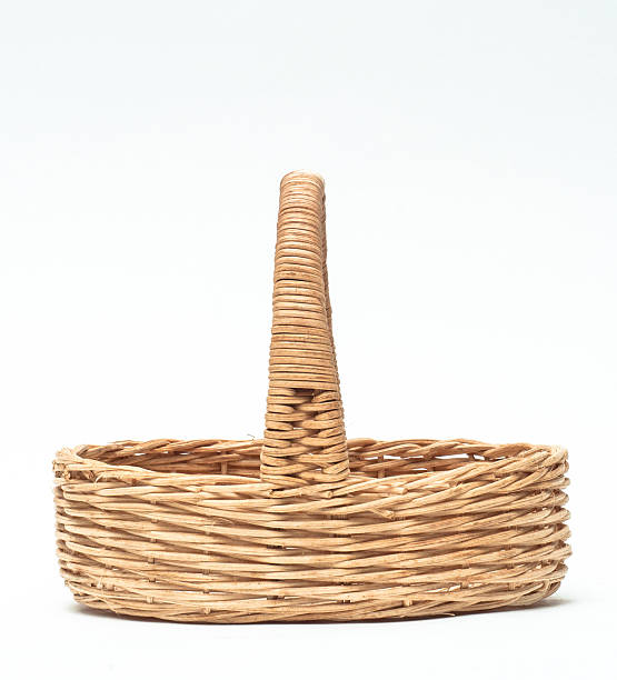 istock vintage weave wicker basket isolated on white background 477727691