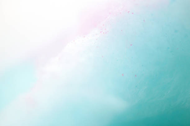 colorful cotton candy in soft color
